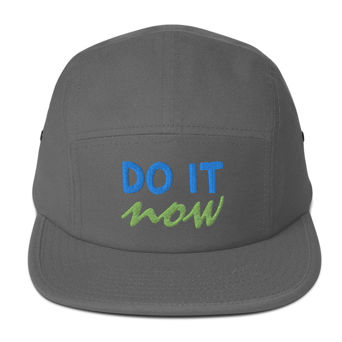 Do It Now Embroidered Five Panel Cap