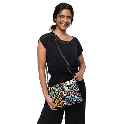 Abstract Animals Crossbody bag