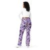 Lavender Wave Flare leggings