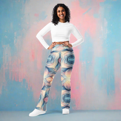 Pastel Dreams Flare leggings