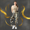 Space Marbles Flare leggings