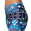 Blue Dots Flare leggings