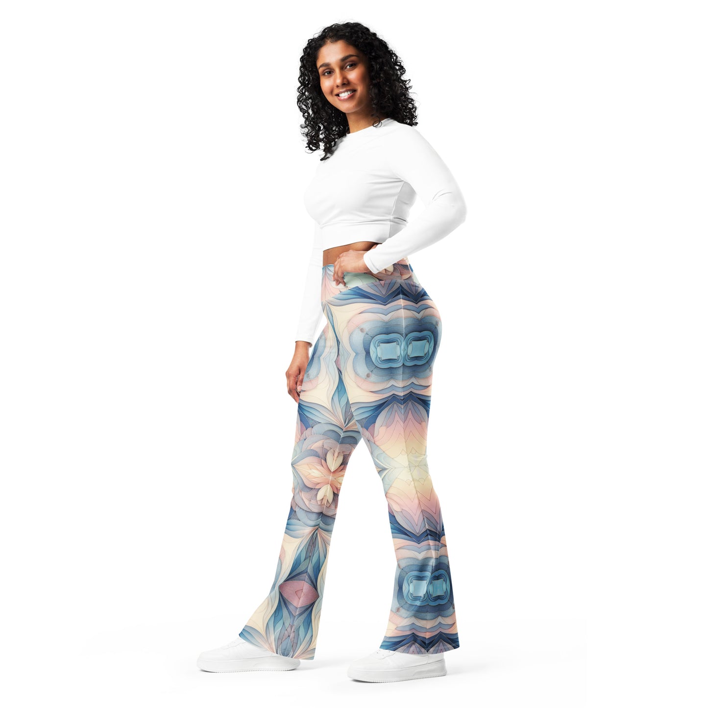 Pastel Dreams Flare leggings