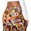 Abstract Boxes Flare leggings