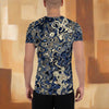 Abstract Wave Men's Athletic T-shirt