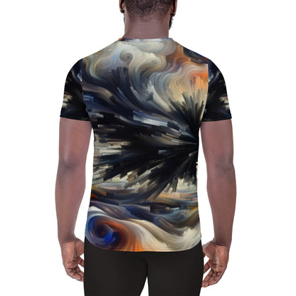 Black Wind Men's Athletic T-shirt