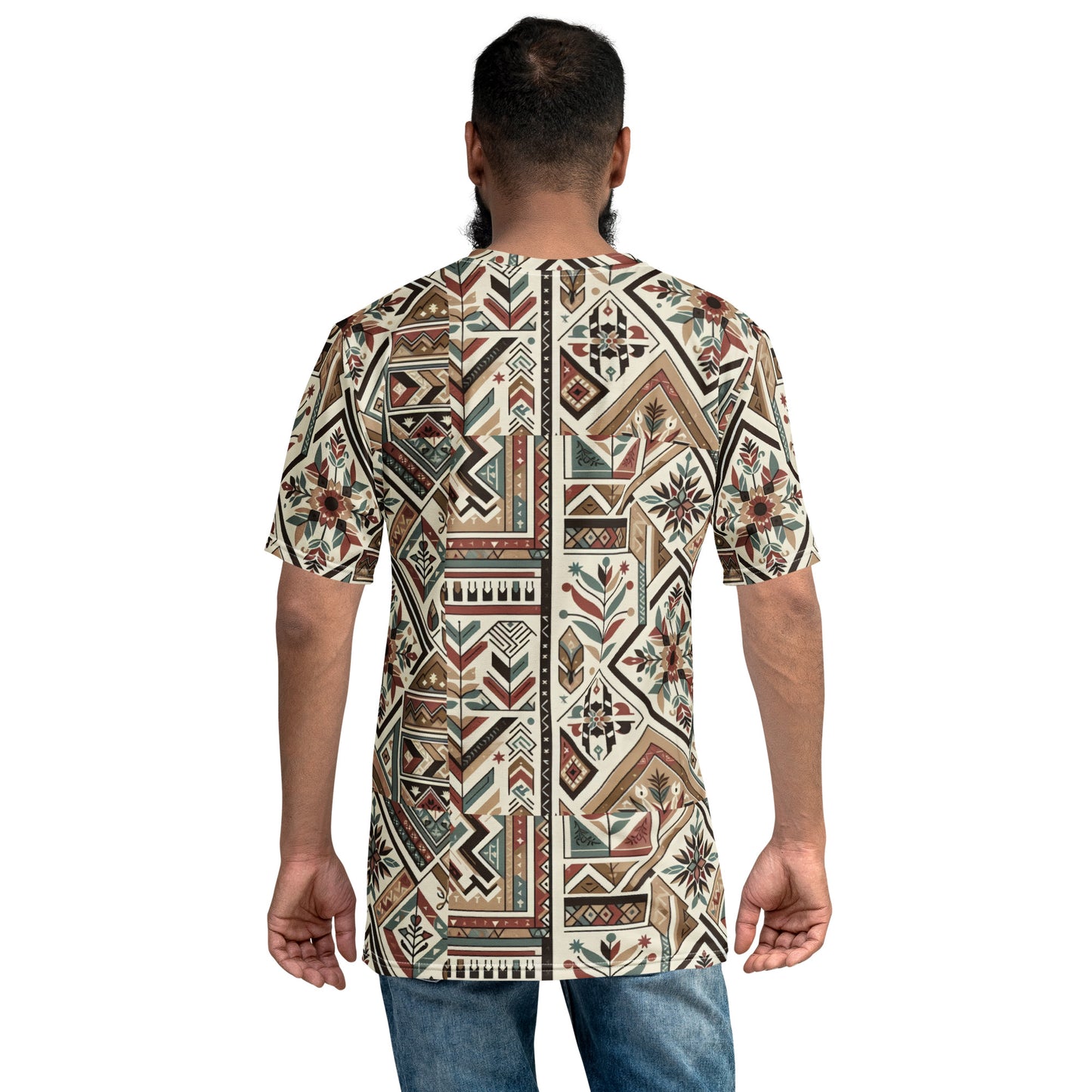 Abstract Geo Floral Men's t-shirt