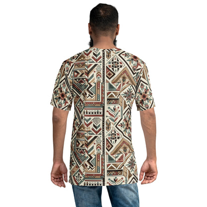 Abstract Geo Floral Men's t-shirt