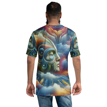 Abstract Face in the sky Men's t-shirt