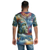 Abstract Face in the sky Men's t-shirt