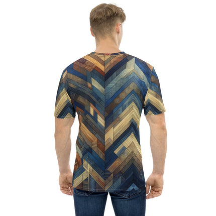 Multicolor Chevron Men's t-shirt