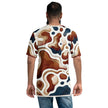 Funky Cow Pattern Men's t-shirt