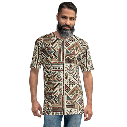 Abstract Geo Floral Men's t-shirt