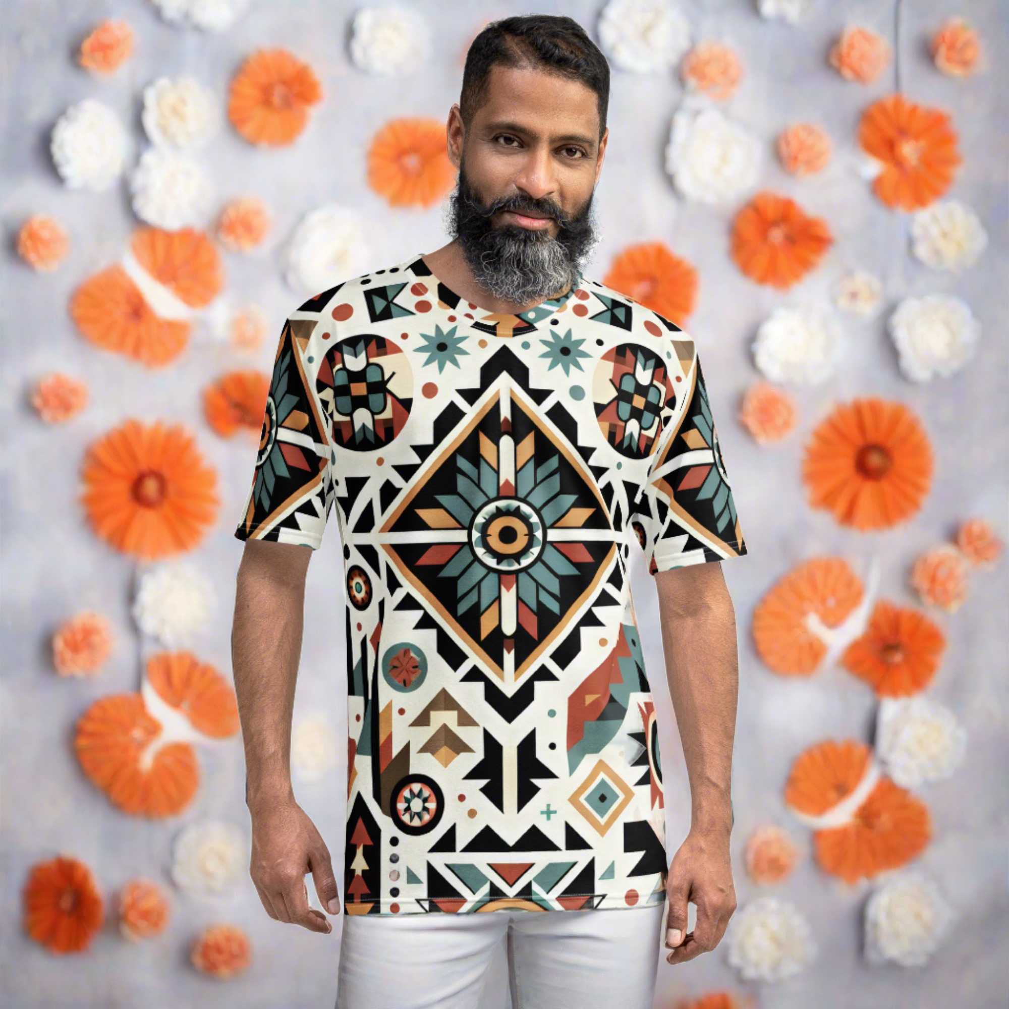 Abstract Floral Men's t-shirt