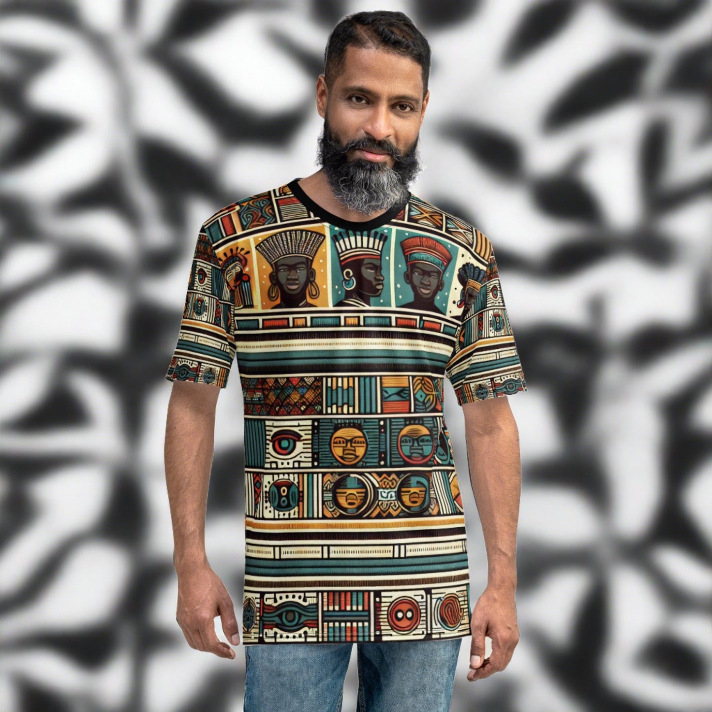 Afro Collage Men's t-shirt