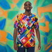 Multicolor Men's t-shirt