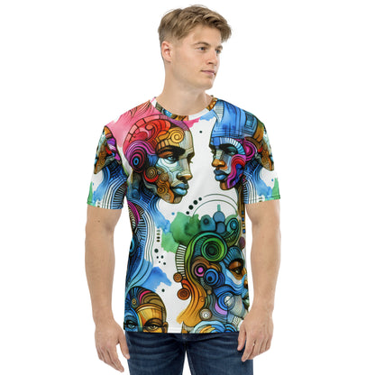 Ethnic Faces Men's t-shirt