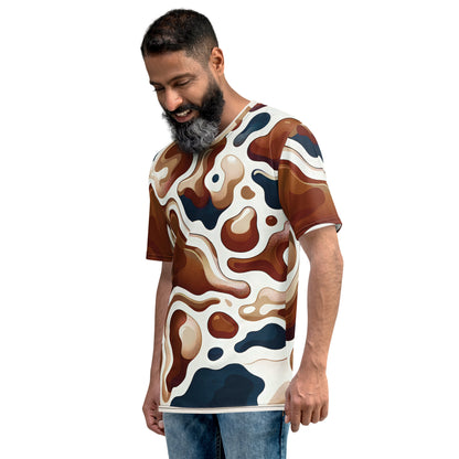 Funky Cow Pattern Men's t-shirt