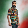 Multicolor Ethnic Print Men's t-shirt