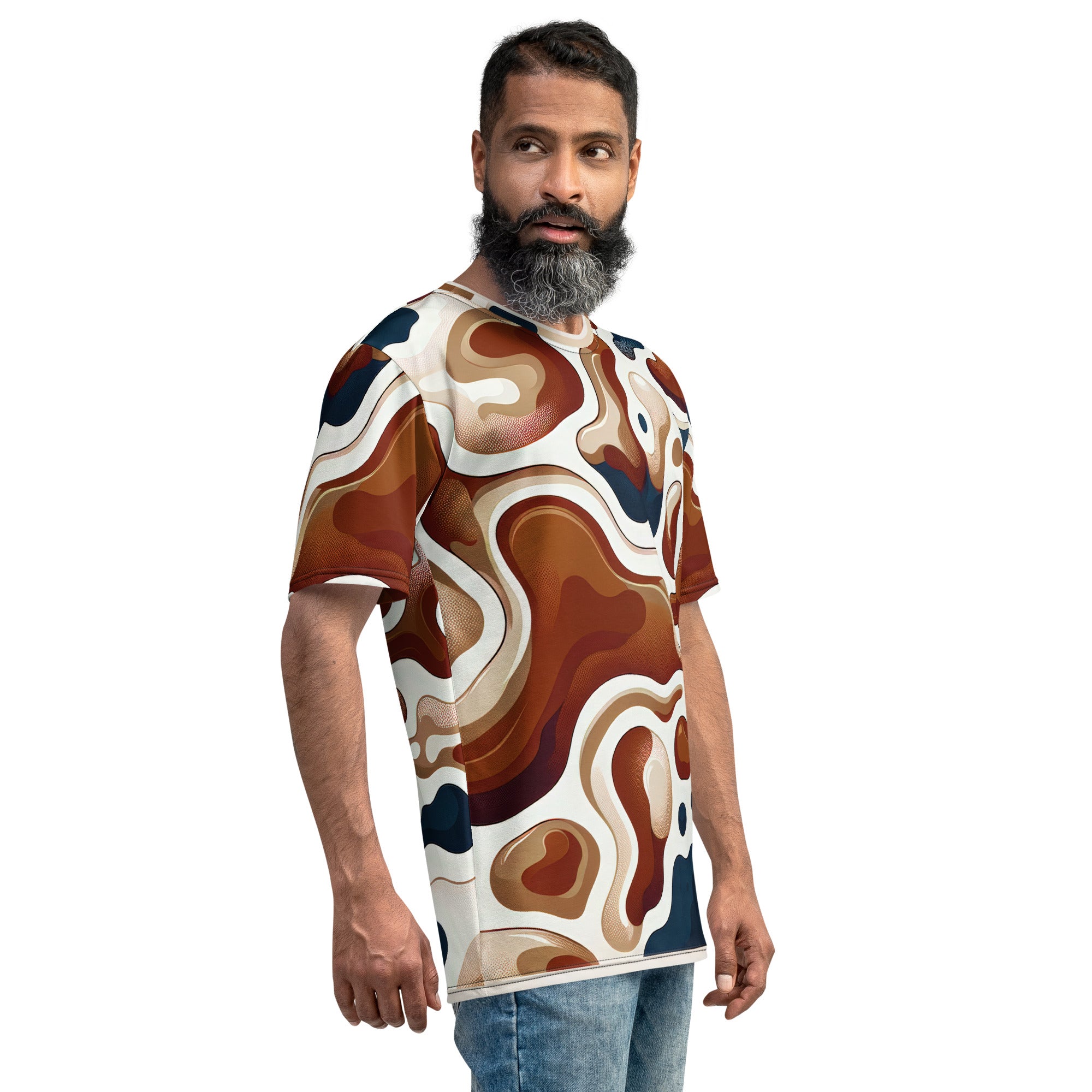 Funky Cow Pattern Men's t-shirt