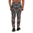 Red Abstract Pattern Men's Joggers