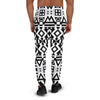 Black and White Zings Men's Joggers