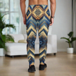 Multicolor Chevron Men's Joggers