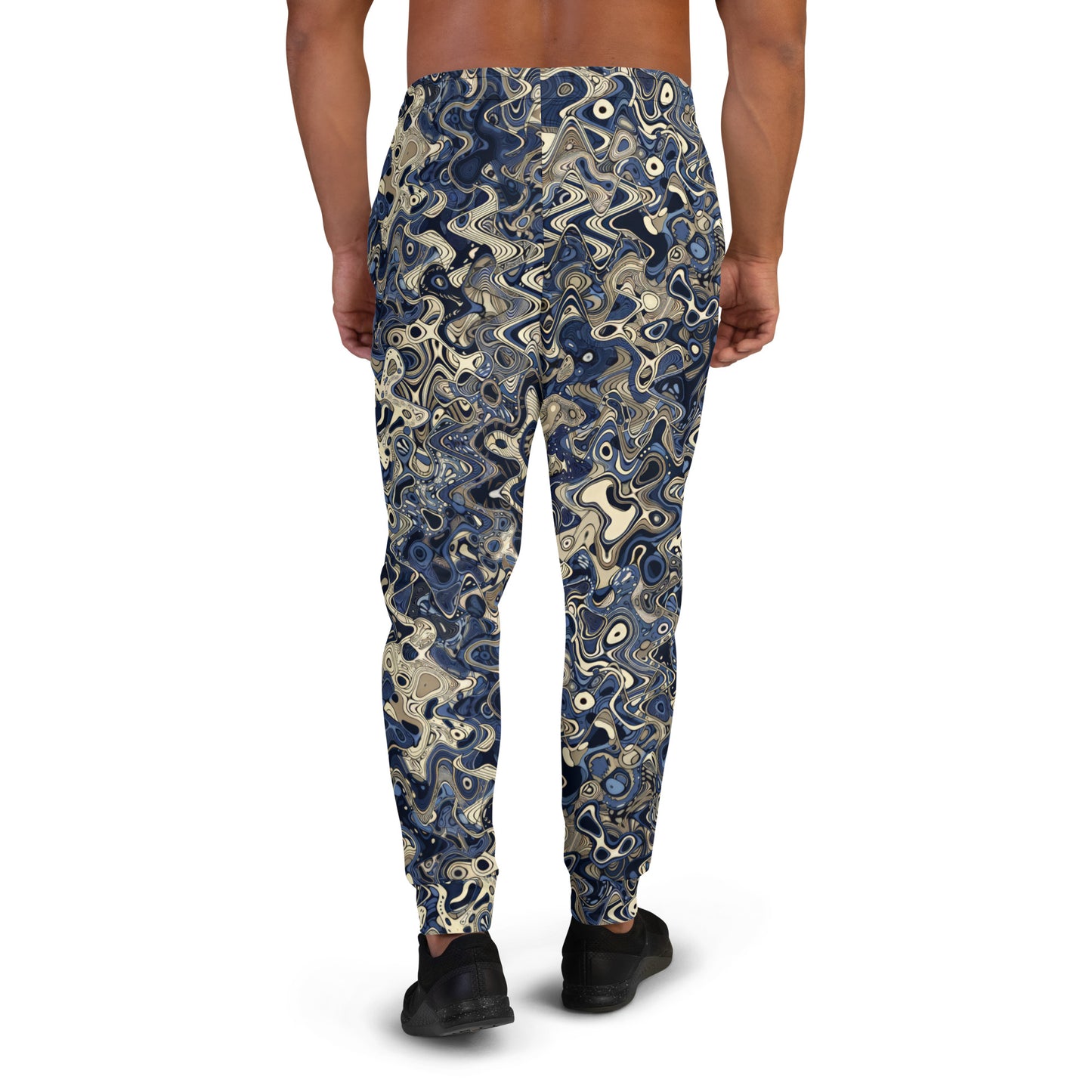 Abstract Wave Men's Joggers