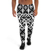 Black and White Zings Men's Joggers