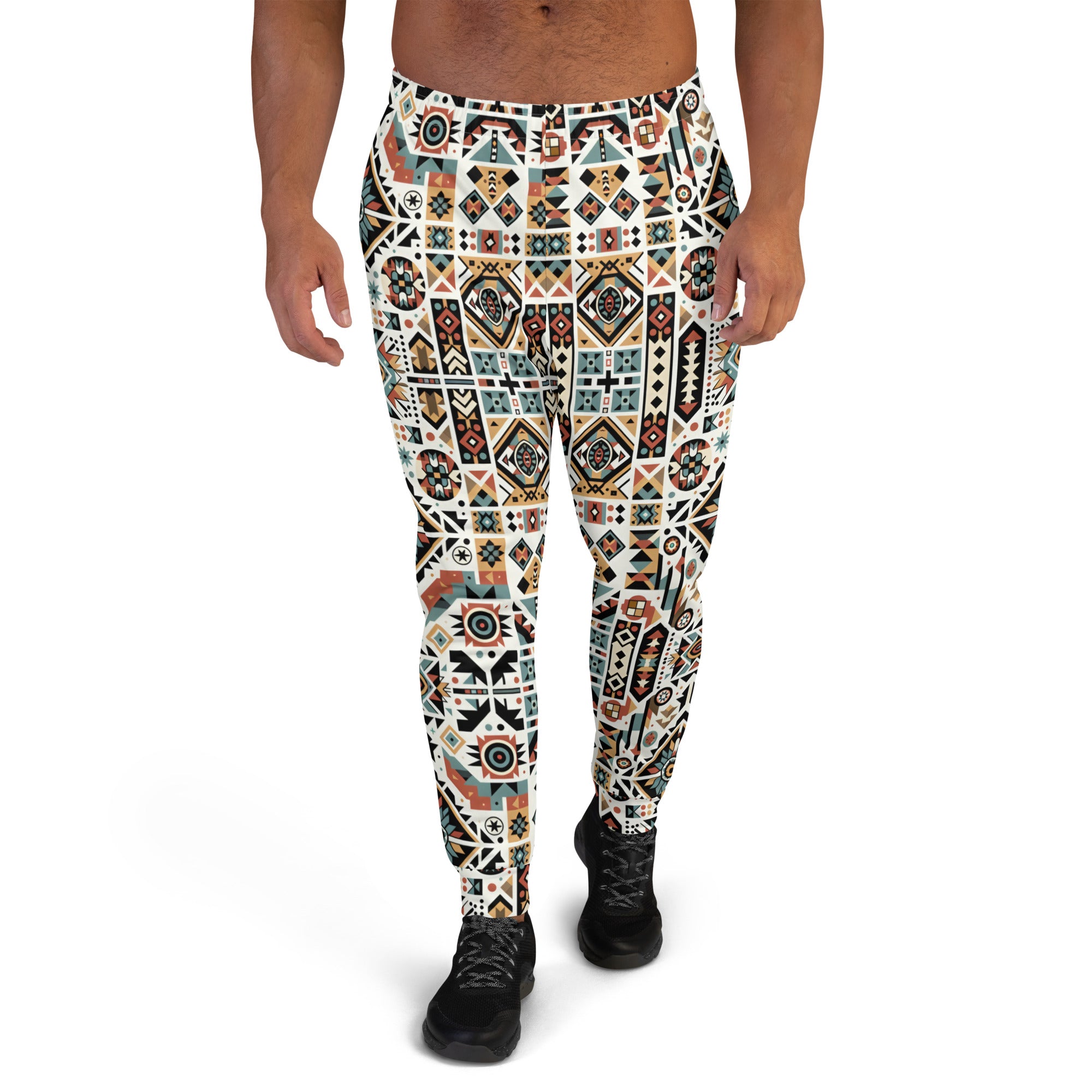 Floral Abstract Men's Joggers