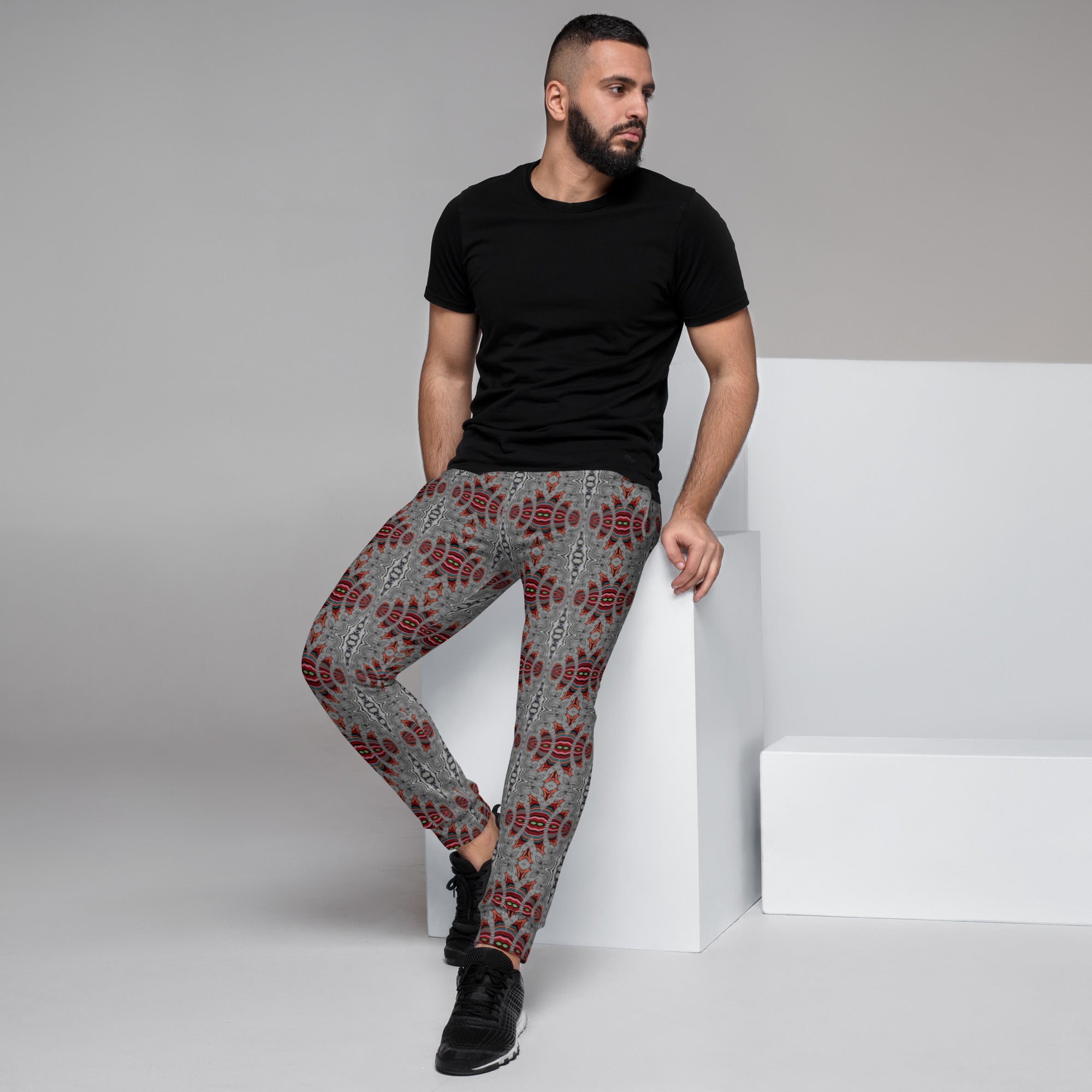 Multi Color Kaleidoscope Men's Joggers