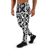 Black and White Zings Men's Joggers