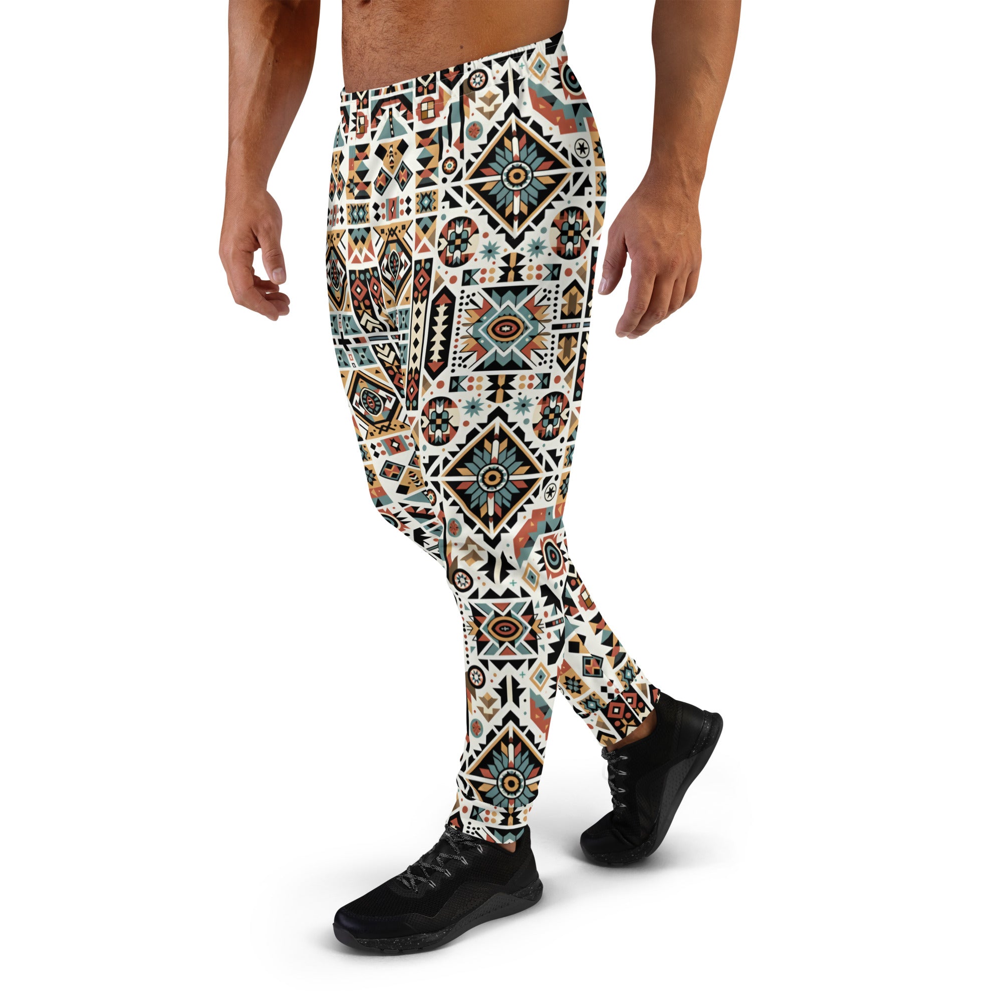 Floral Abstract Men's Joggers