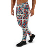 Red and Blue Men's Joggers