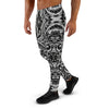 Black and White Abstract Men's Joggers