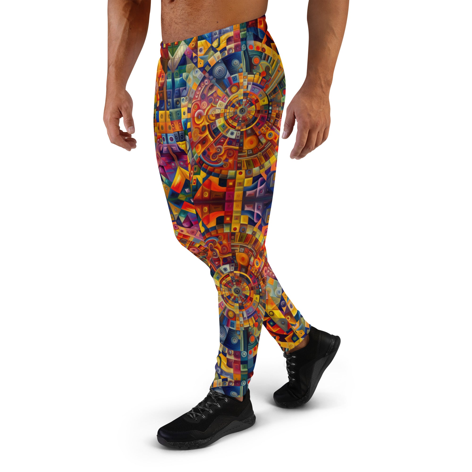 Abstract Kaleidoscope Men's Joggers