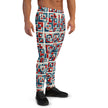 Red and Blue Men's Joggers