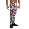 Red and Blue Men's Joggers