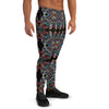 Multi Color Abstract Men's Joggers