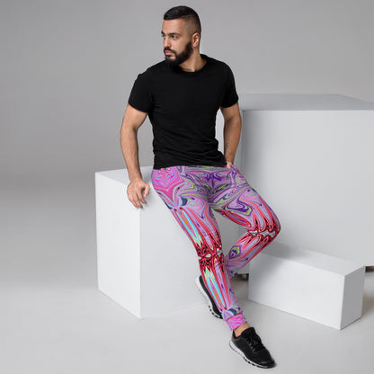 Warped Lavender Men's Joggers