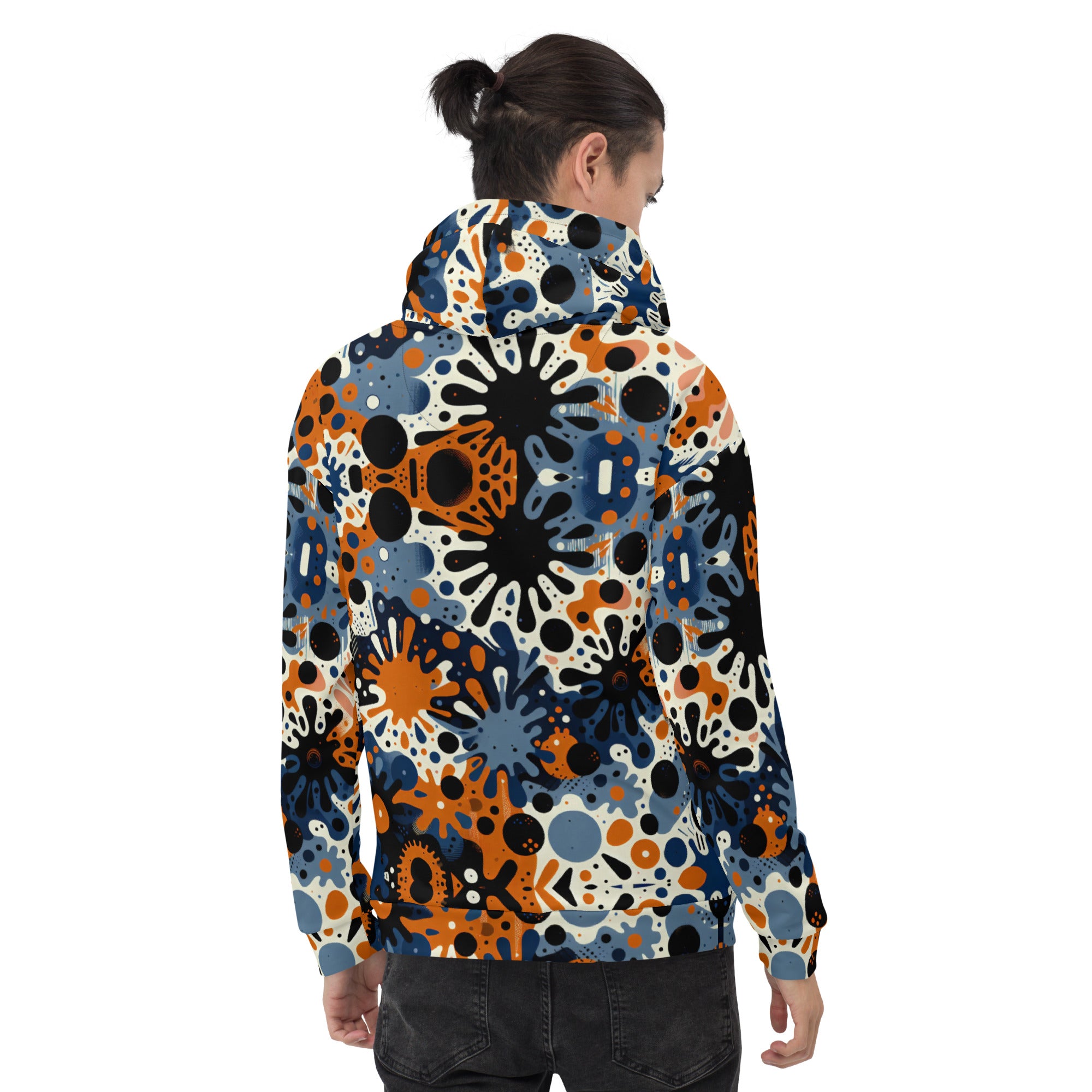 Abstract Splat Unisex Hoodie