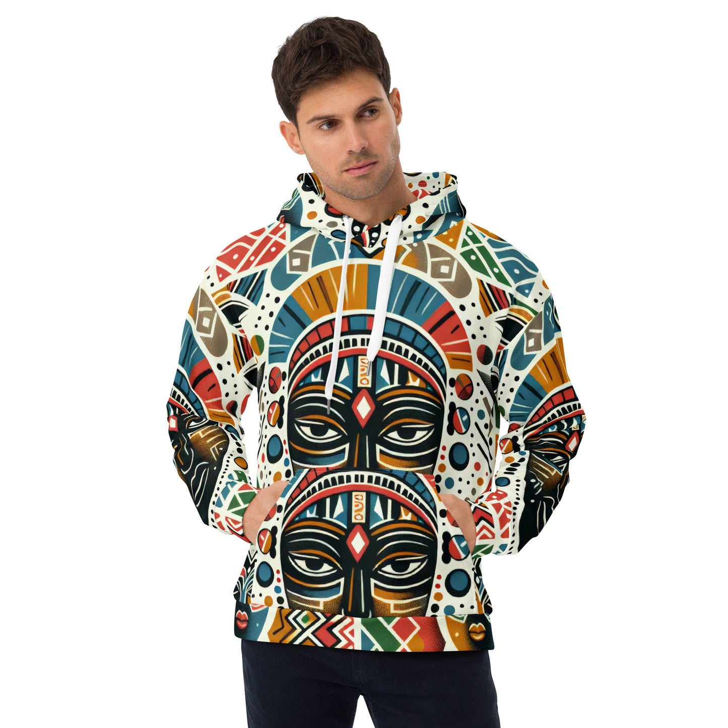 Tribal Mask Unisex Hoodie