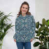 Blue Paisley Unisex Hoodie