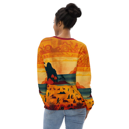 Pictograph Style Unisex Sweatshirt