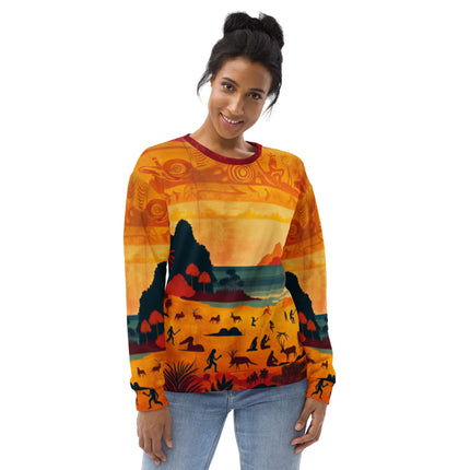 Pictograph Style Unisex Sweatshirt