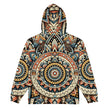 Funky Abstract Unisex zip hoodie