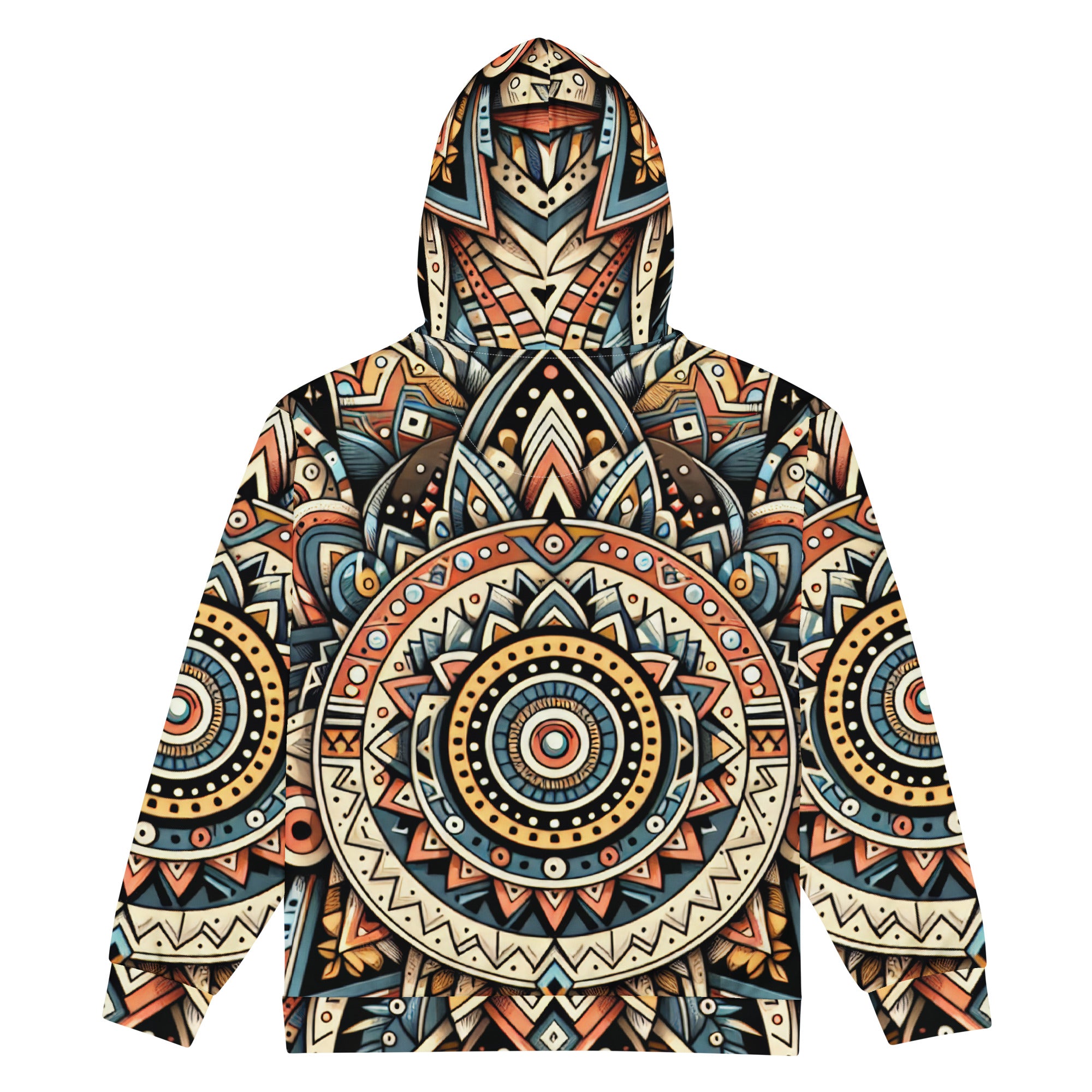 Funky Abstract Unisex zip hoodie