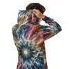 Tie Dye Look Unisex zip hoodie