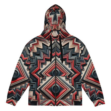 Aztec Unisex zip hoodie