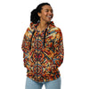 Multi Color Unisex zip hoodie